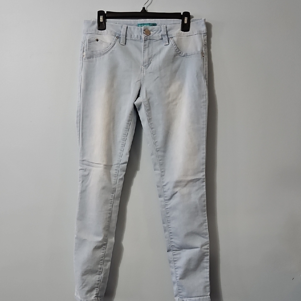 YMI Women's Light Blue Skinny Stretch Jeans Size 11